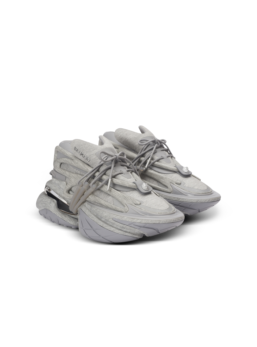 Unicorn Low fleece print trainers