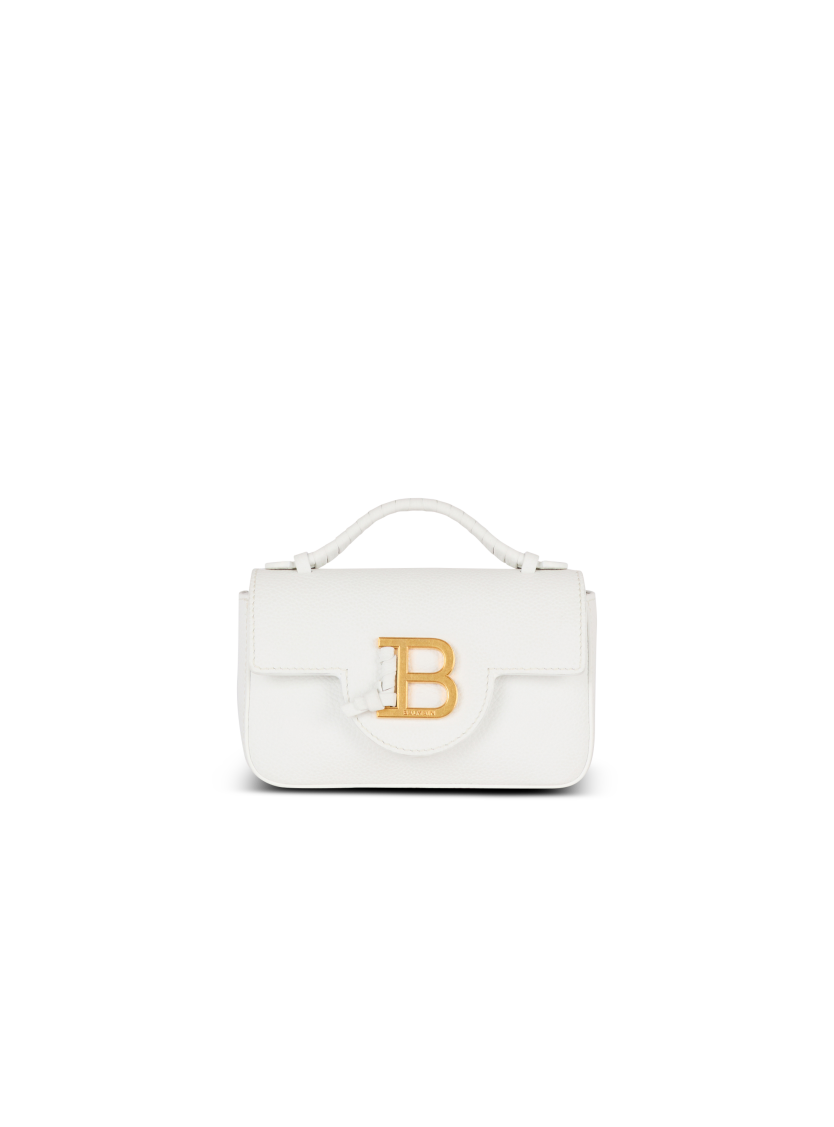 Grained calfskin B-Buzz 17 Mini bag