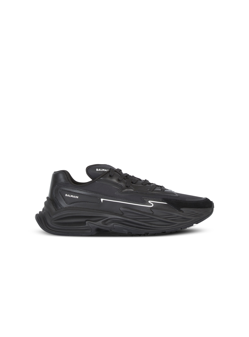 Run-Row leather sneakers