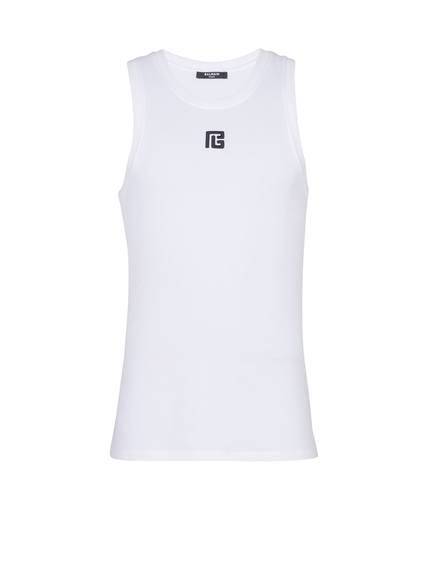 PB embroidered tank top