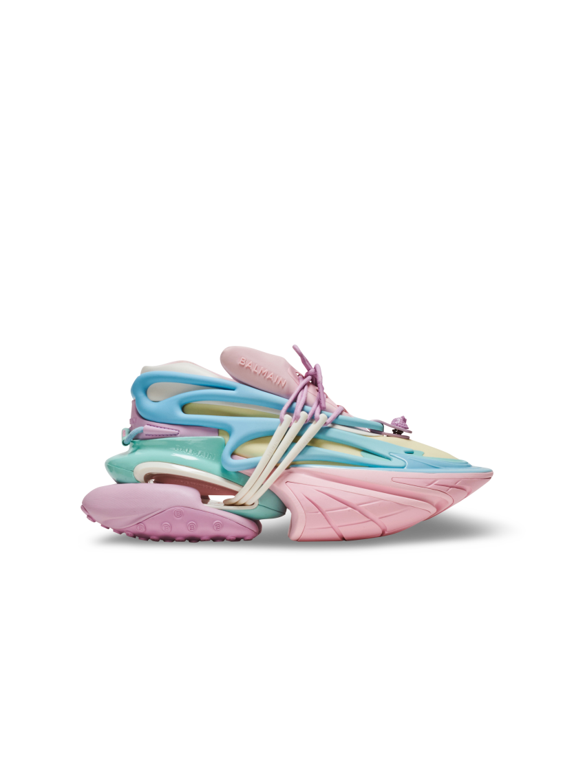 Unicorn sneakers in neoprene and leather