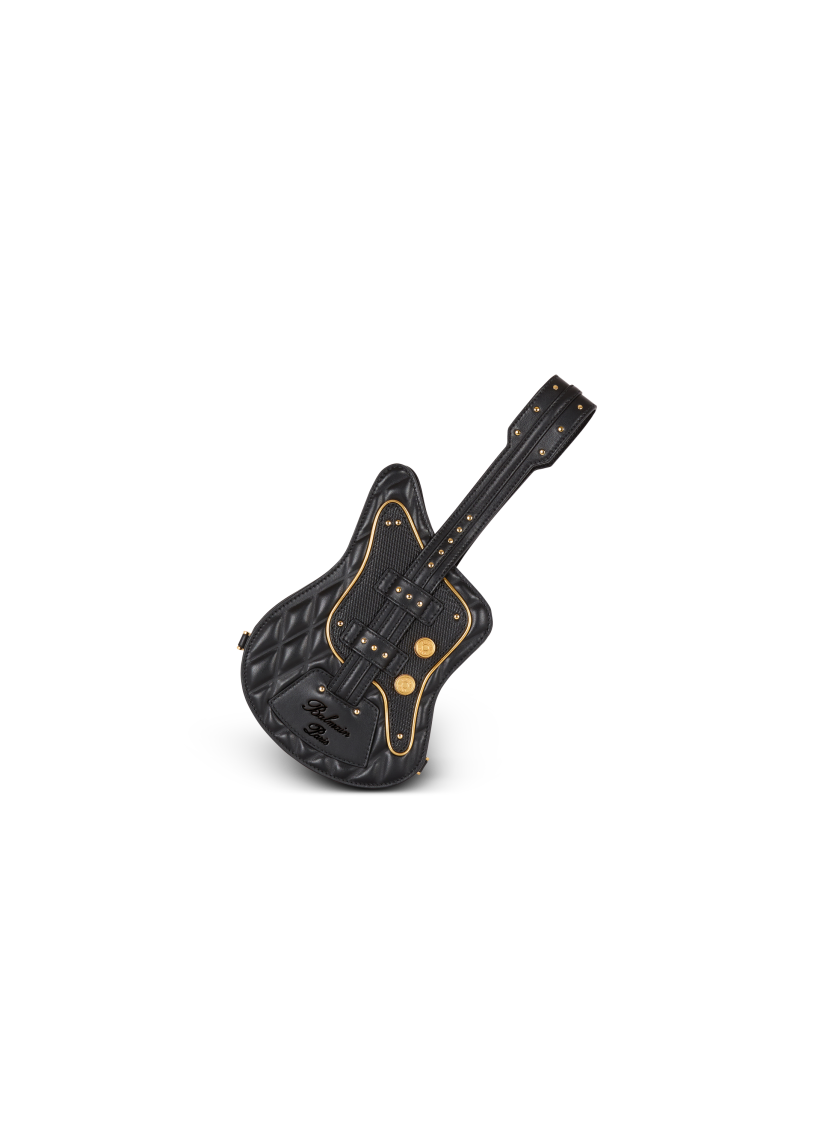 Guitar quilted calfskin bag