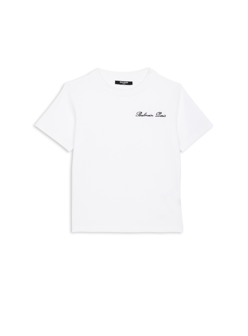 Short-sleeved Balmain Signature T-shirt