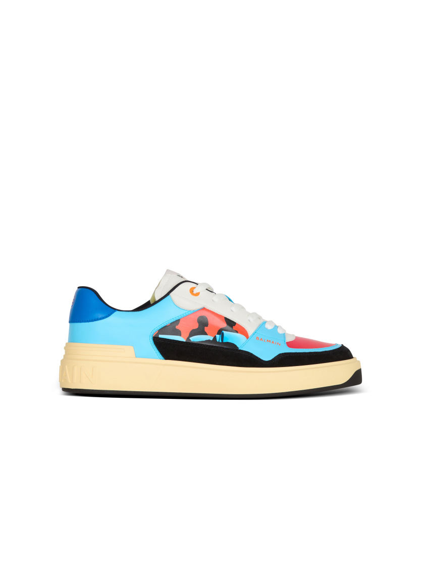 Calfskin B-Court Flip trainers with Prince Gyasi print