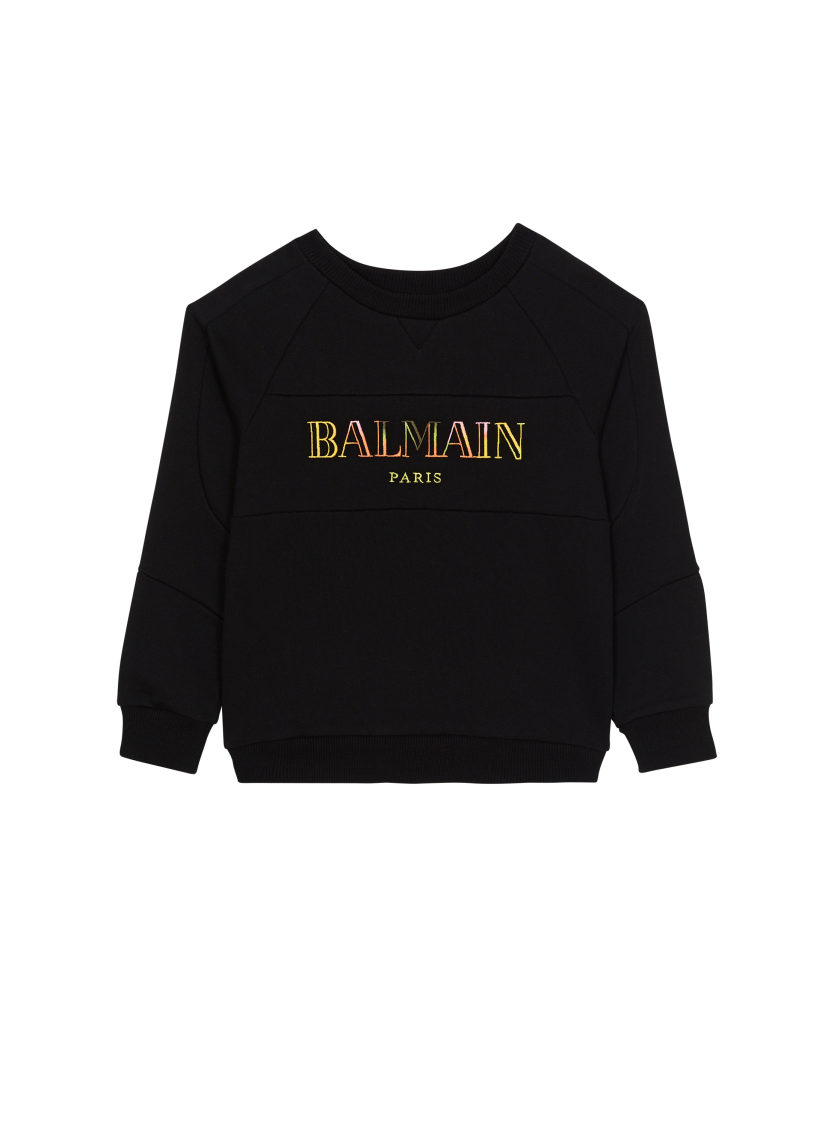 Vintage Balmain printed sweatshirt