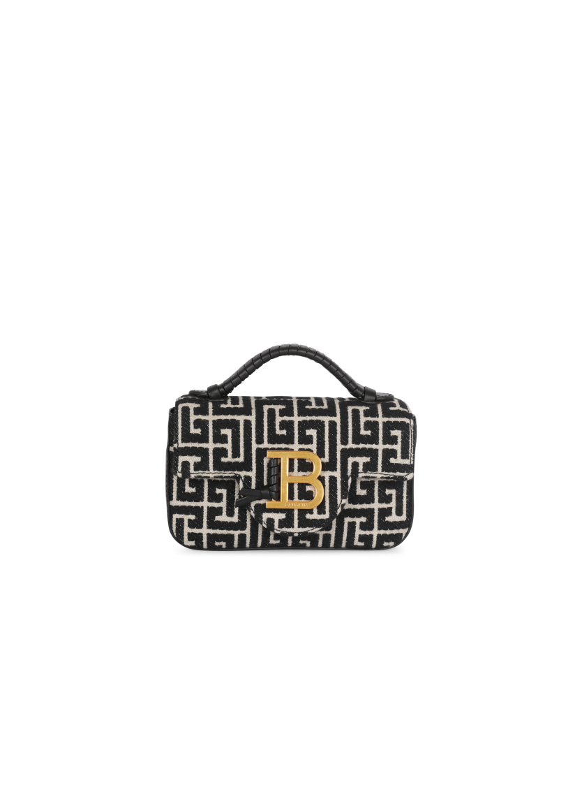 B-Buzz mini monogrammed jacquard bag
