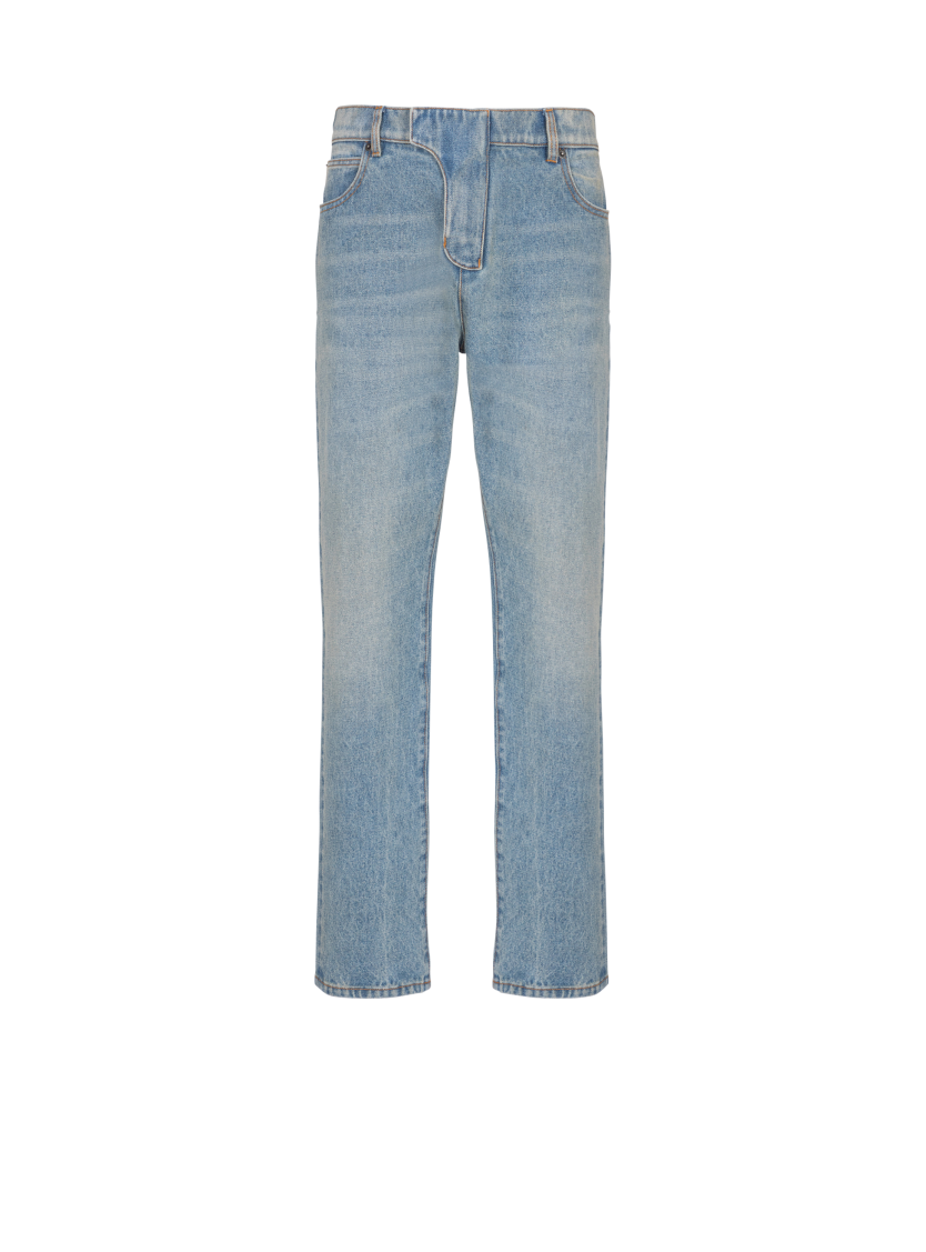 Regular-fit denim jeans