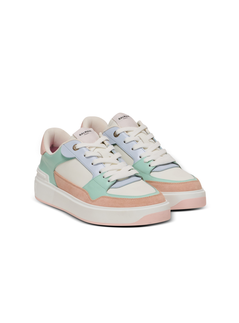 B-Court Flip sneakers in calfskin and suede