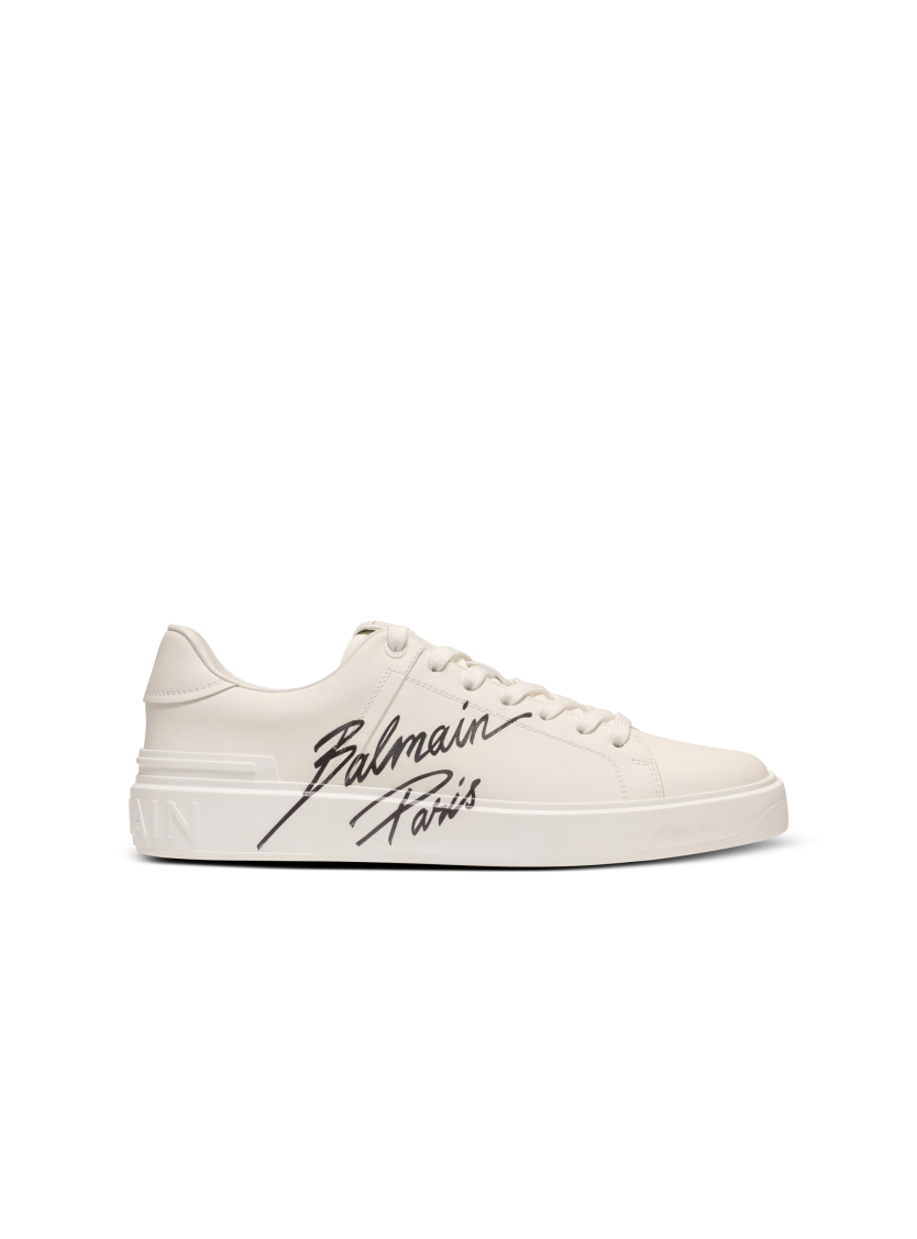 B-Court trainers in calfskin