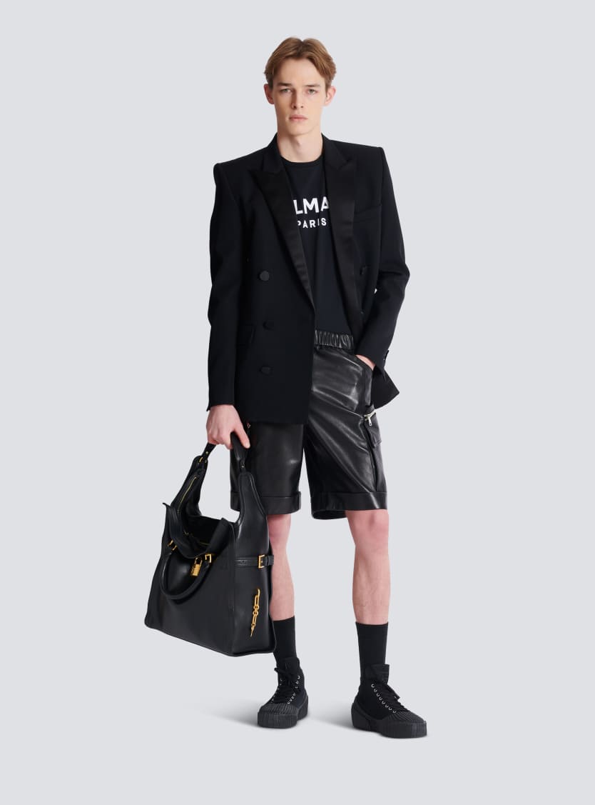 T-shirt with Balmain Paris print