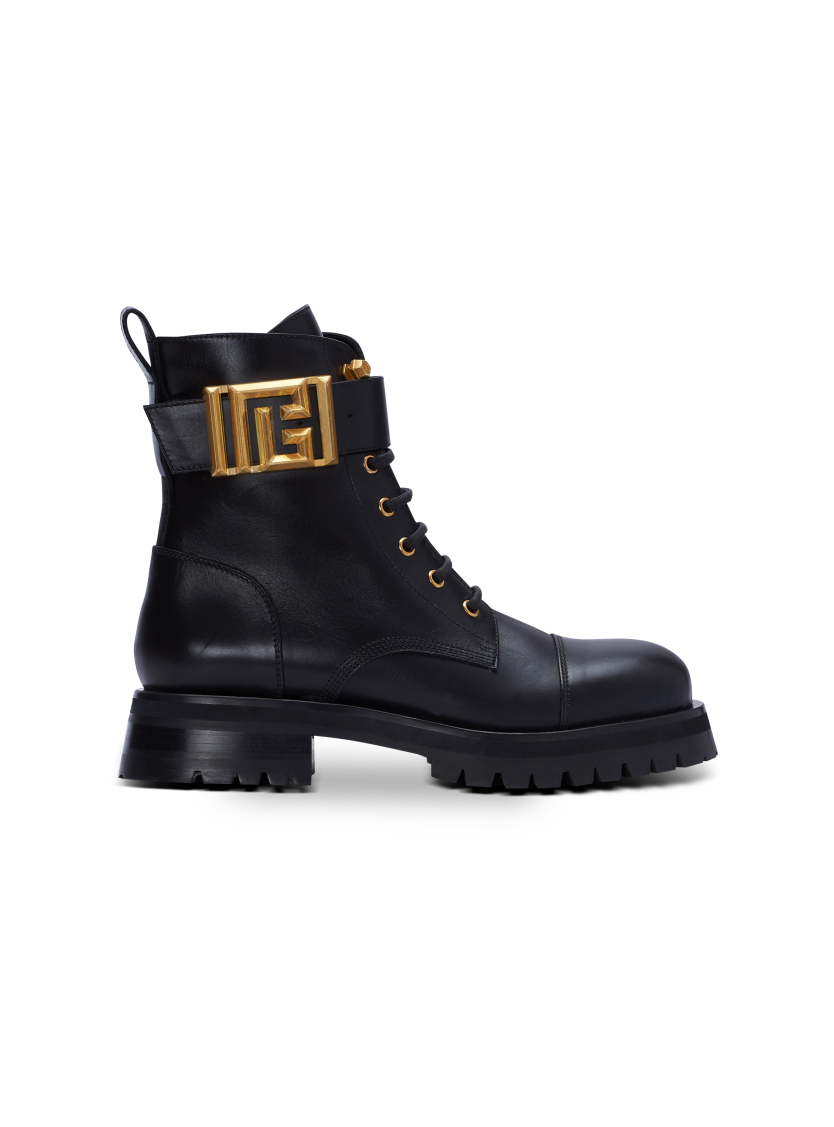 Charlie leather ranger boots