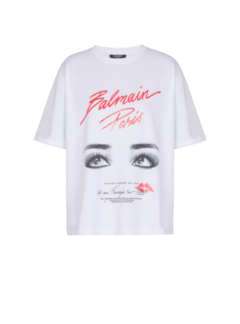 Short-sleeved Balmain Beauty T-shirt