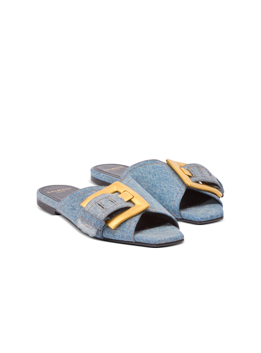 Anthem flat denim sandals