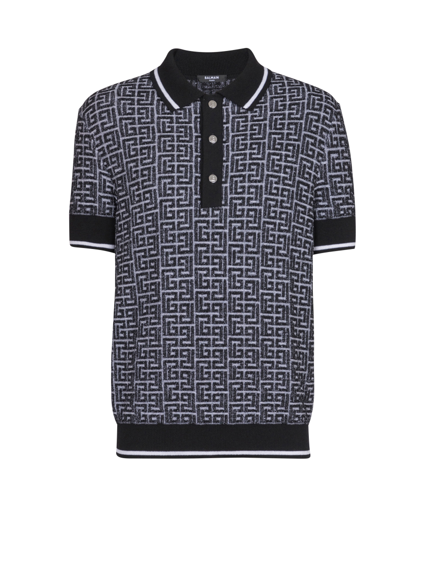 PB Labyrinth knit polo shirt
