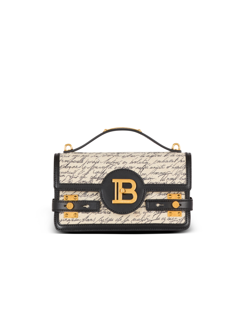 B-Buzz Shoulder 24 printed canvas bag