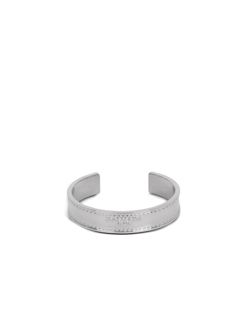 Signature Tubular brass bracelet