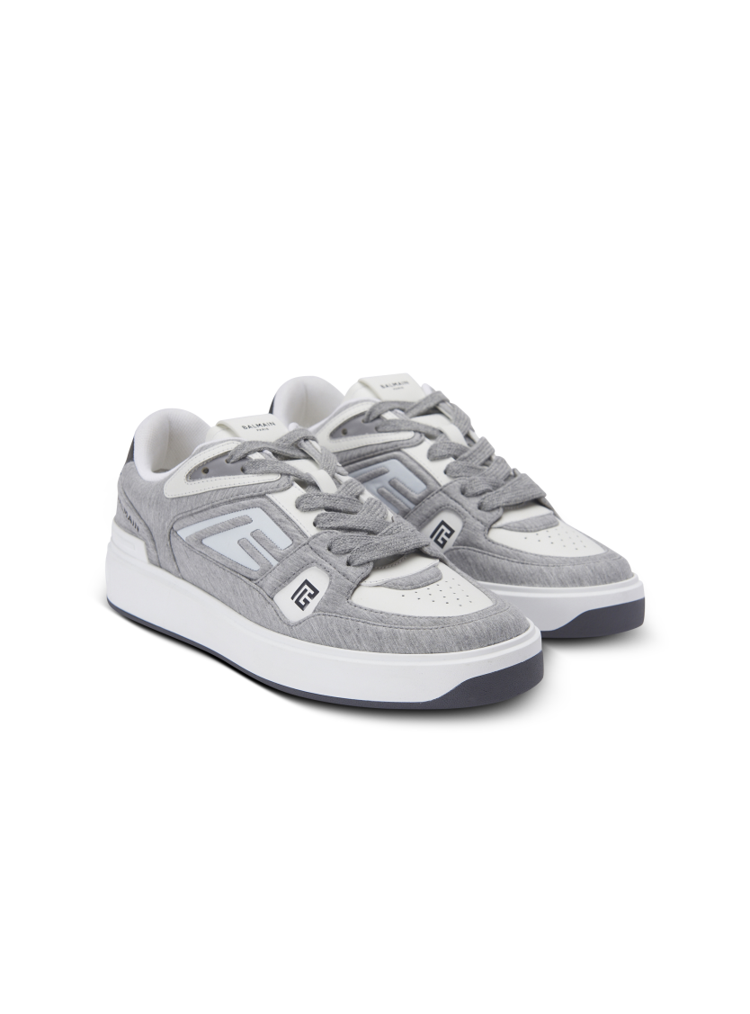 B-Court Skate trainers in fleece and calfskin