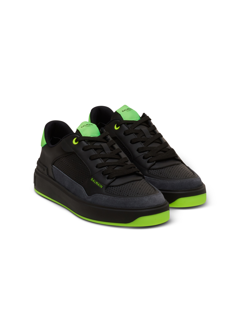 B-Court Flip sneakers in calfskin and suede