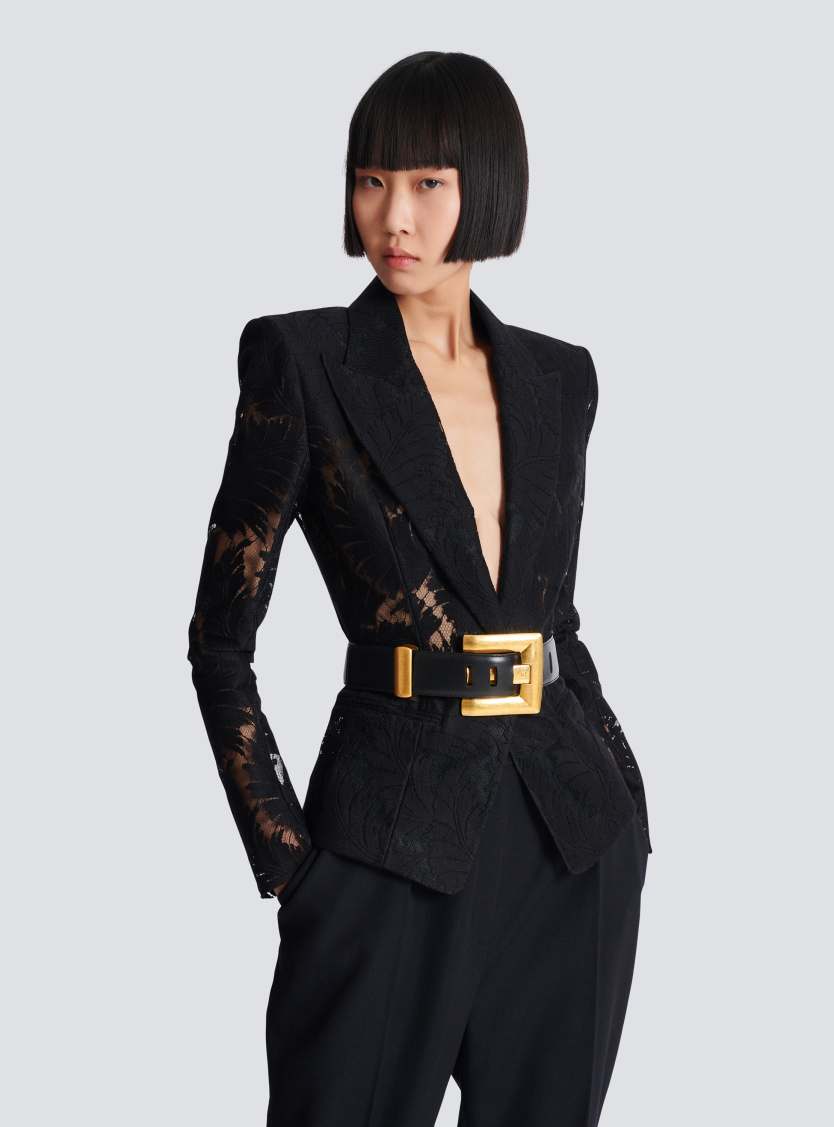 Anthem leather belt