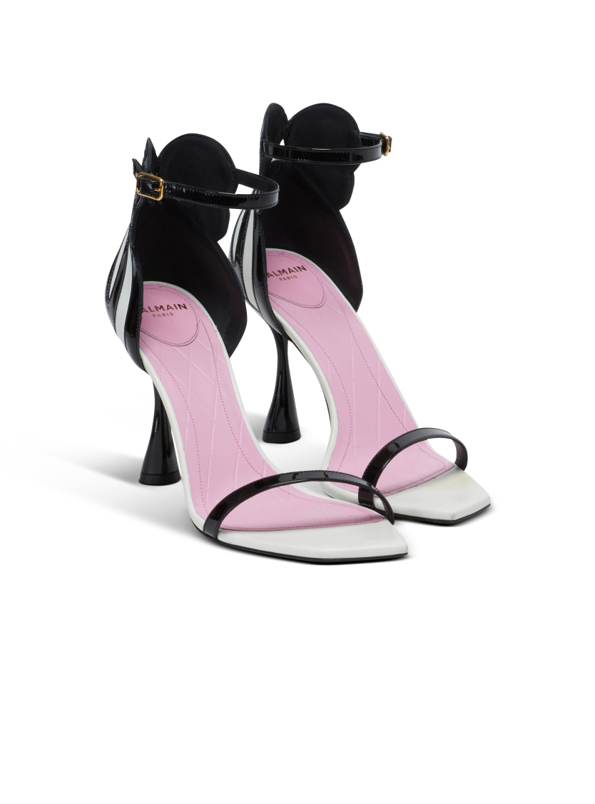 Eden sandals in two-tone leather
