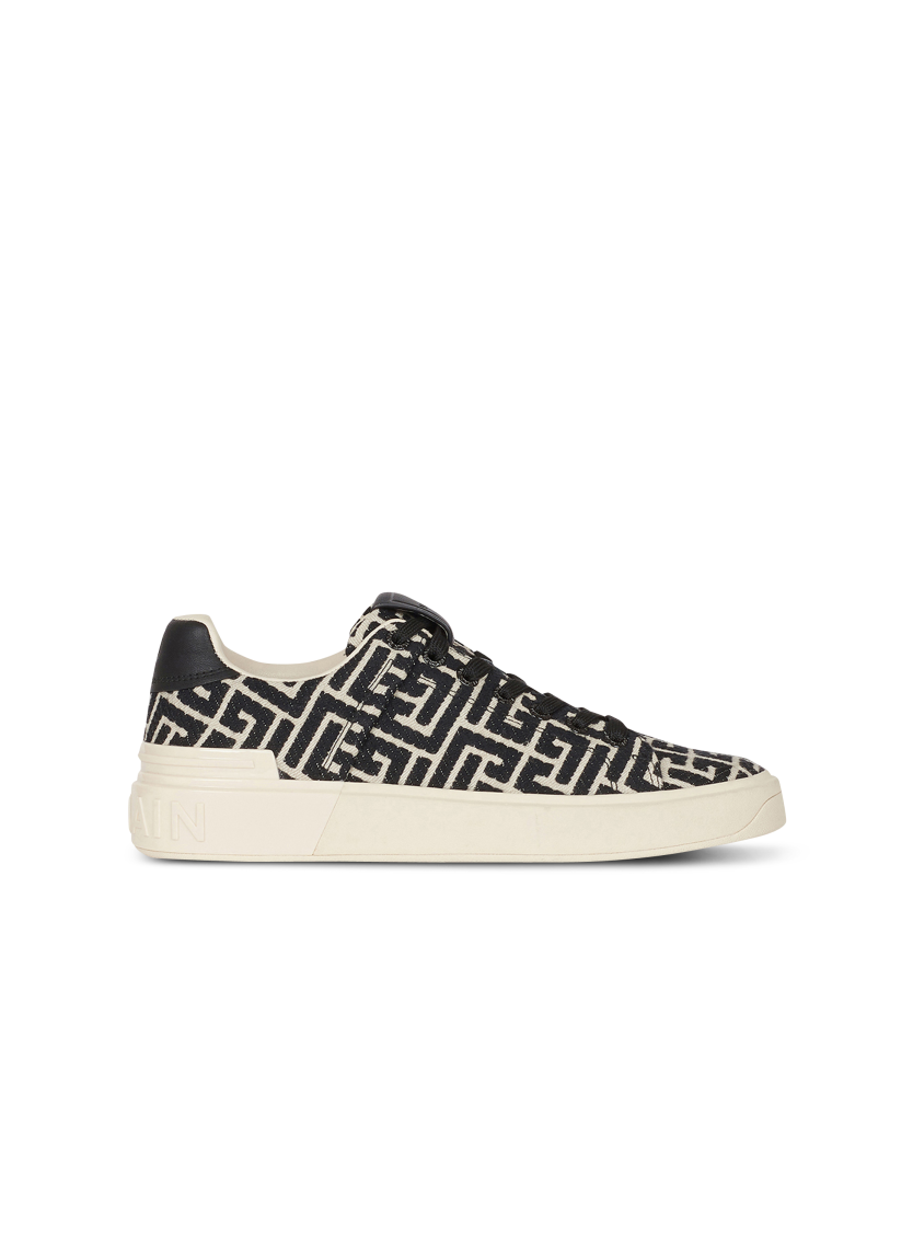 B-Court trainers with jacquard monogram