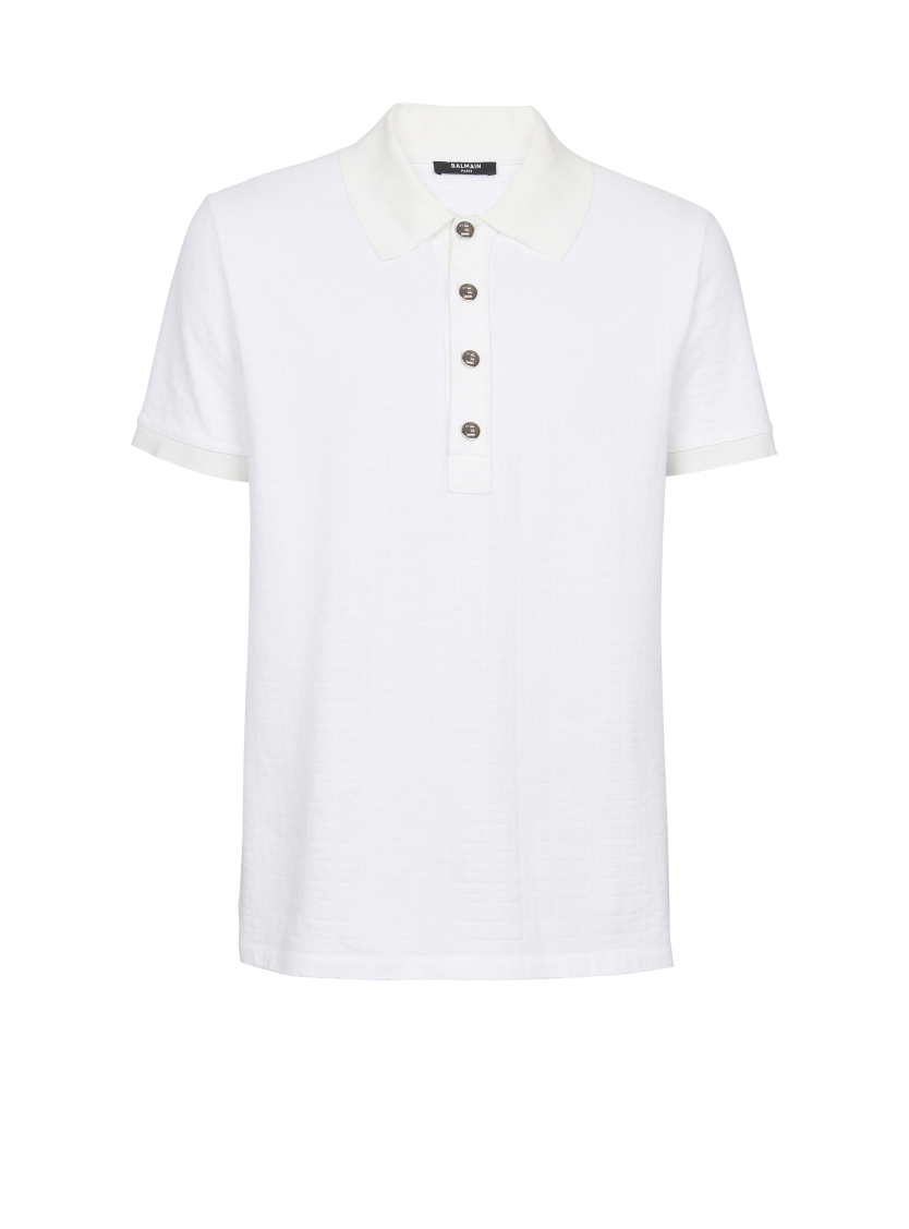 Cotton piqué polo