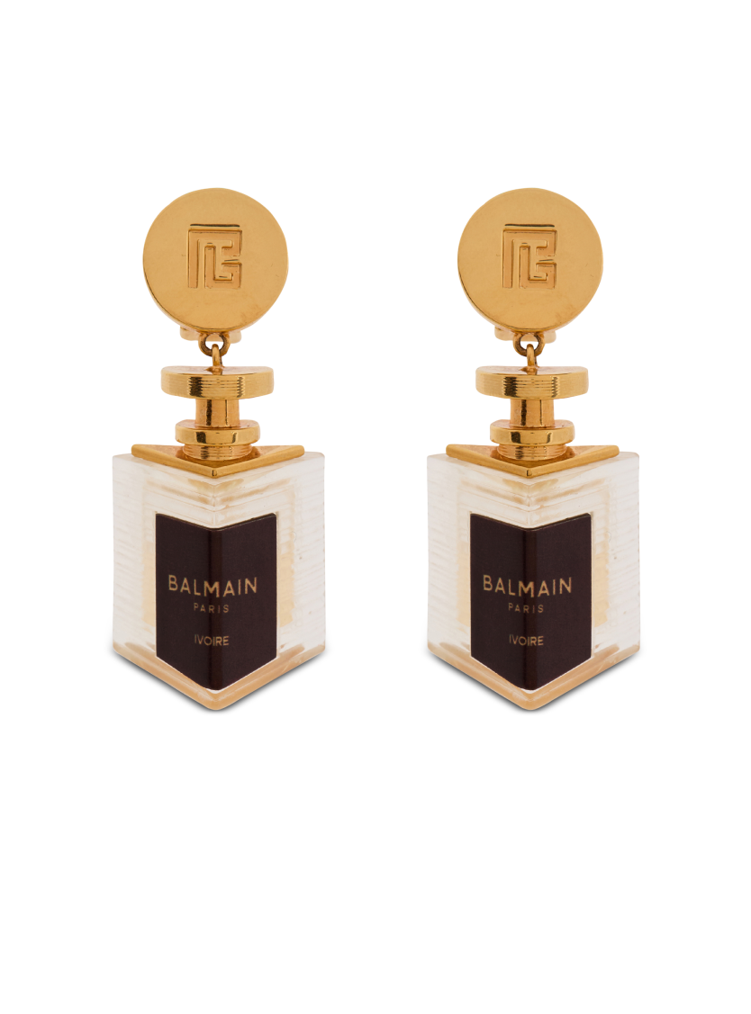 Brass Perfume earrings