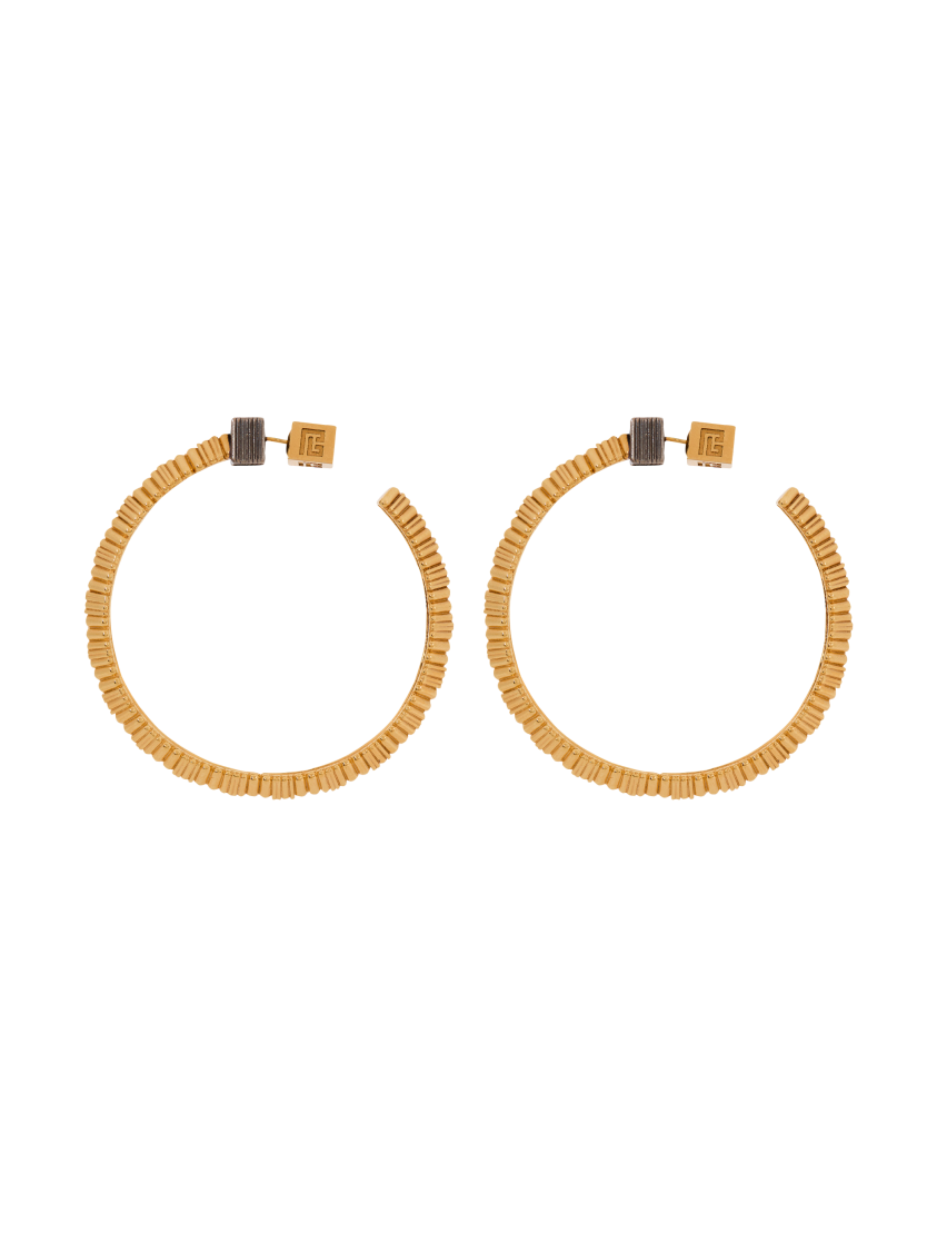 Brass Perfume hoops