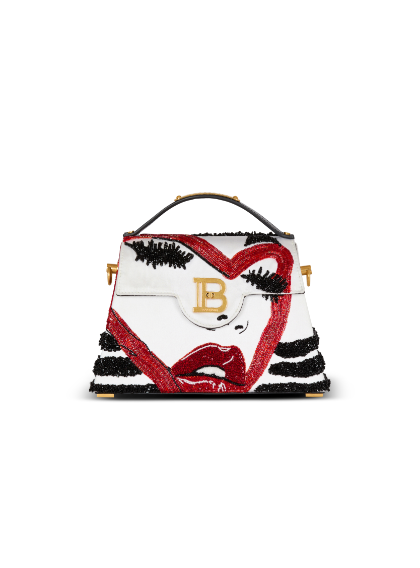 B-Buzz Dynasty Make Up bag in embroidered satin