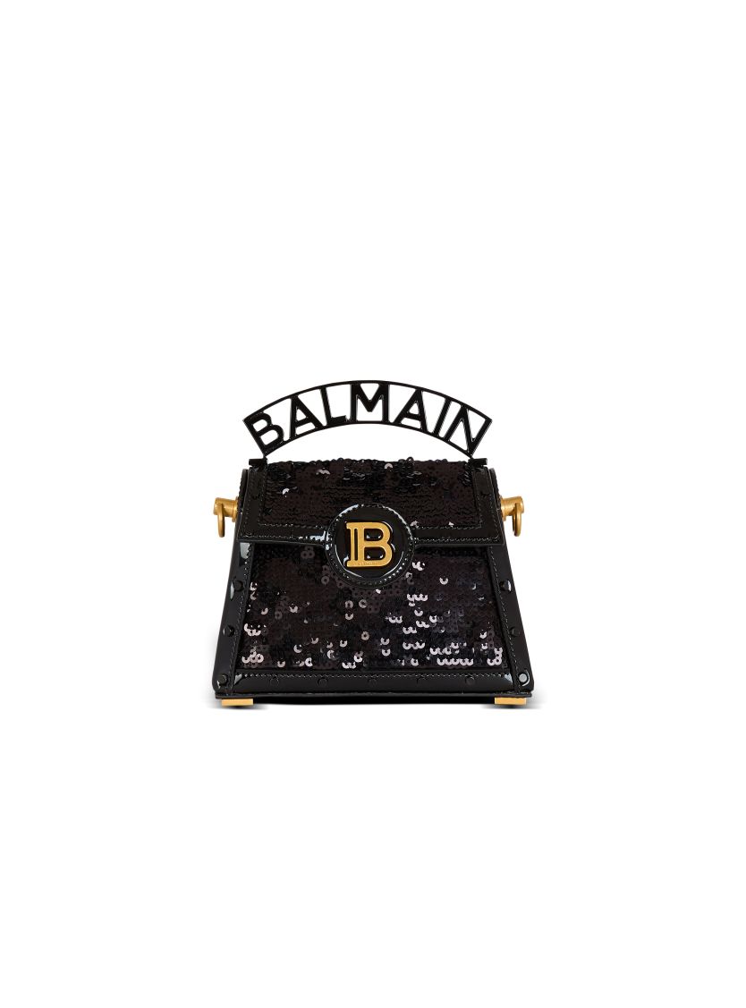 B-Buzz Dynasty Small bag in leather and sequins