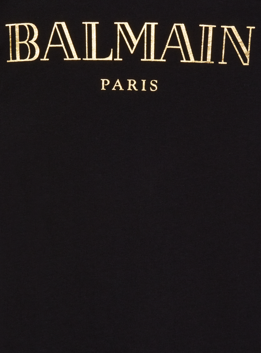 T-shirt with vintage Balmain print