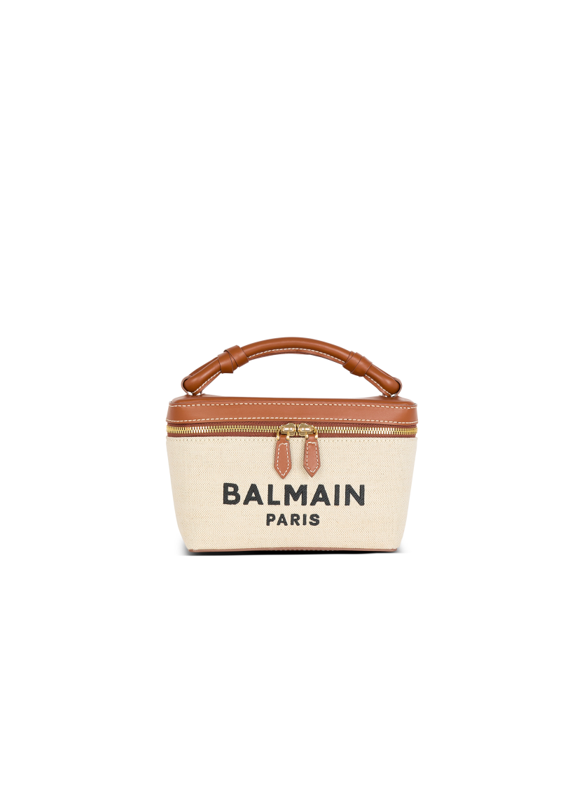 B-Army Vanity Case in canvas and leather