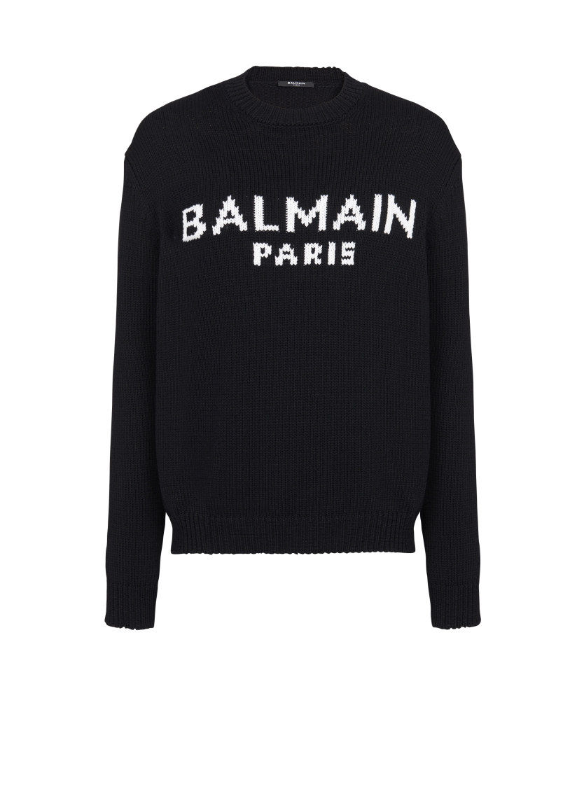 Wool Balmain Paris jumper