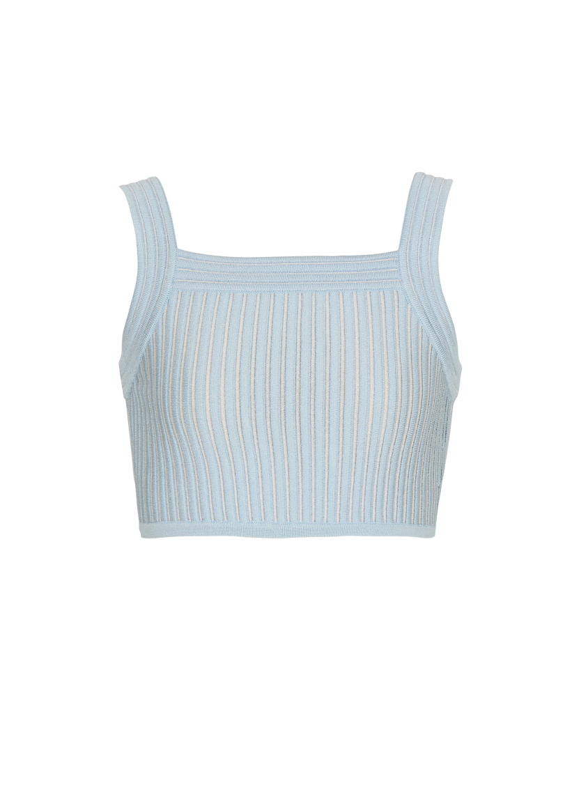 Textured knit top