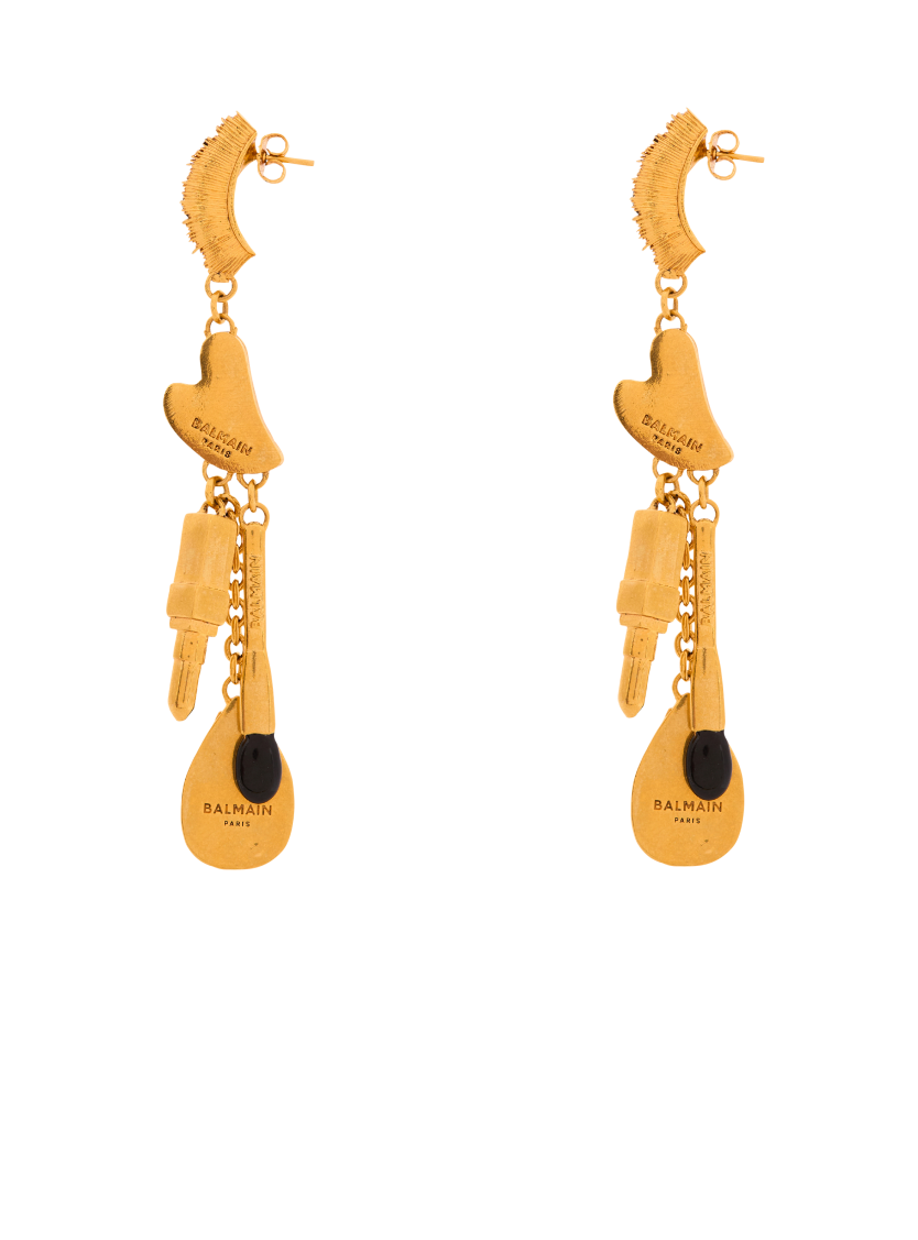 Beauty charm earrings