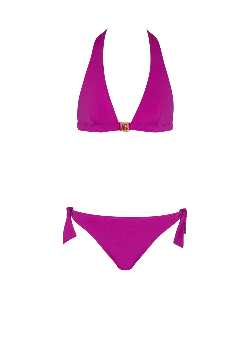 Two-piece PB logo swimsuit