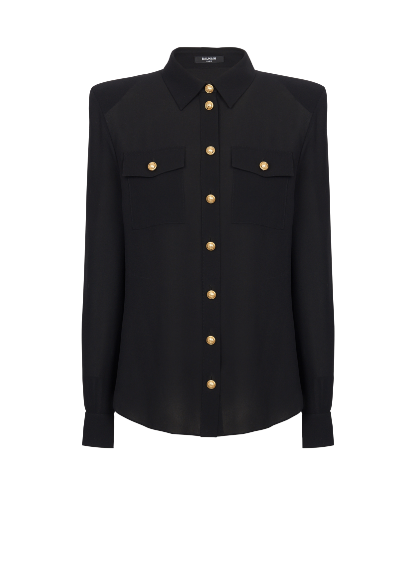 Crepe de chine shirt