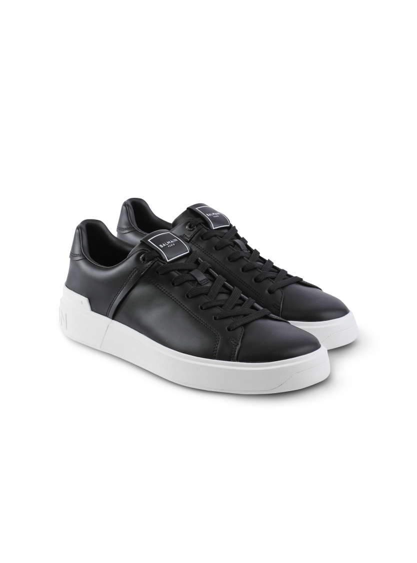 B-Court trainers in calfskin