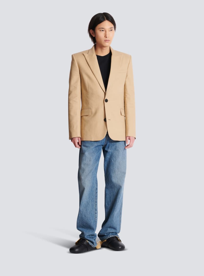 Canvas 2-button jacket