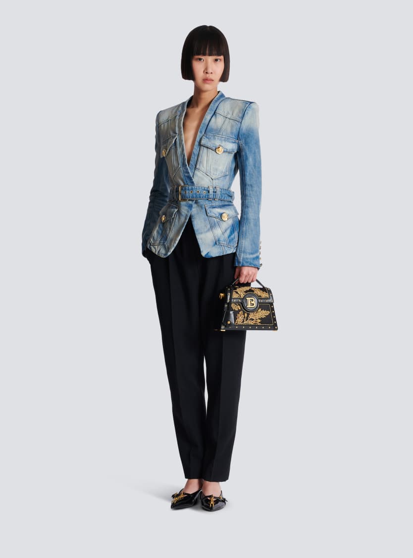 B-Buzz Dynasty bag in embroidered satin