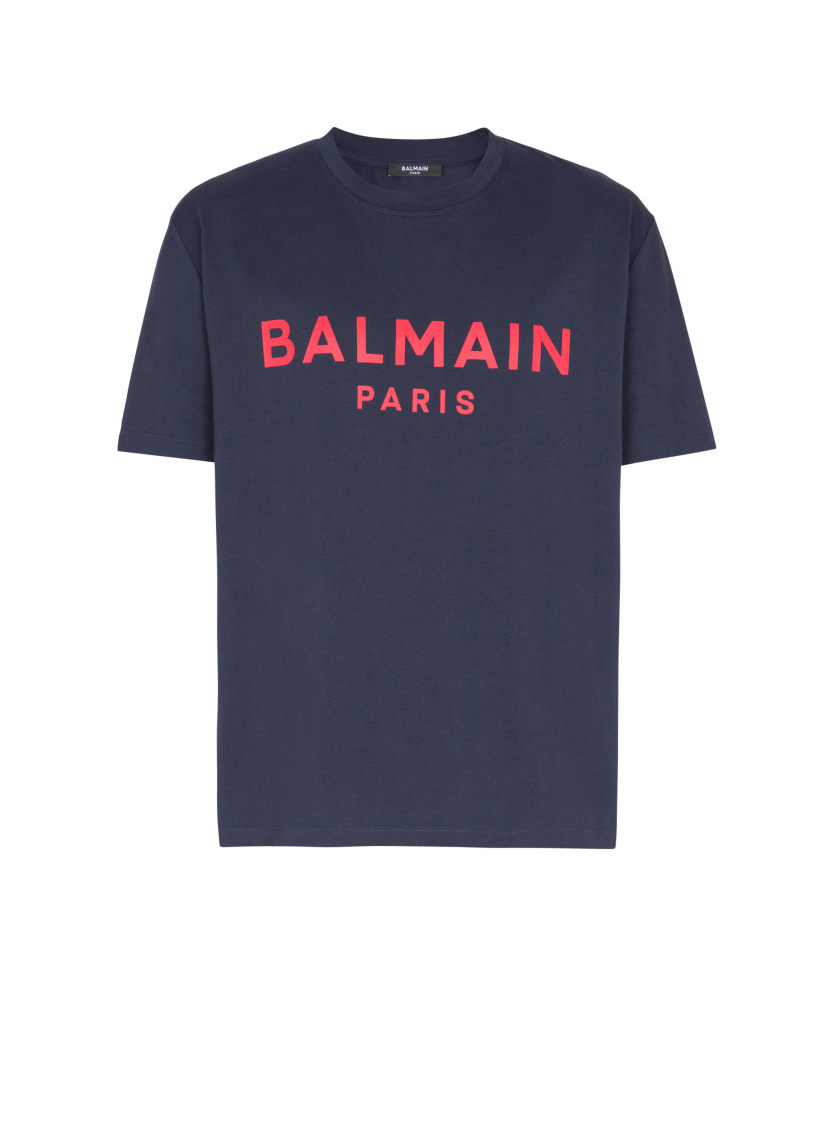T-shirt with Balmain Paris print