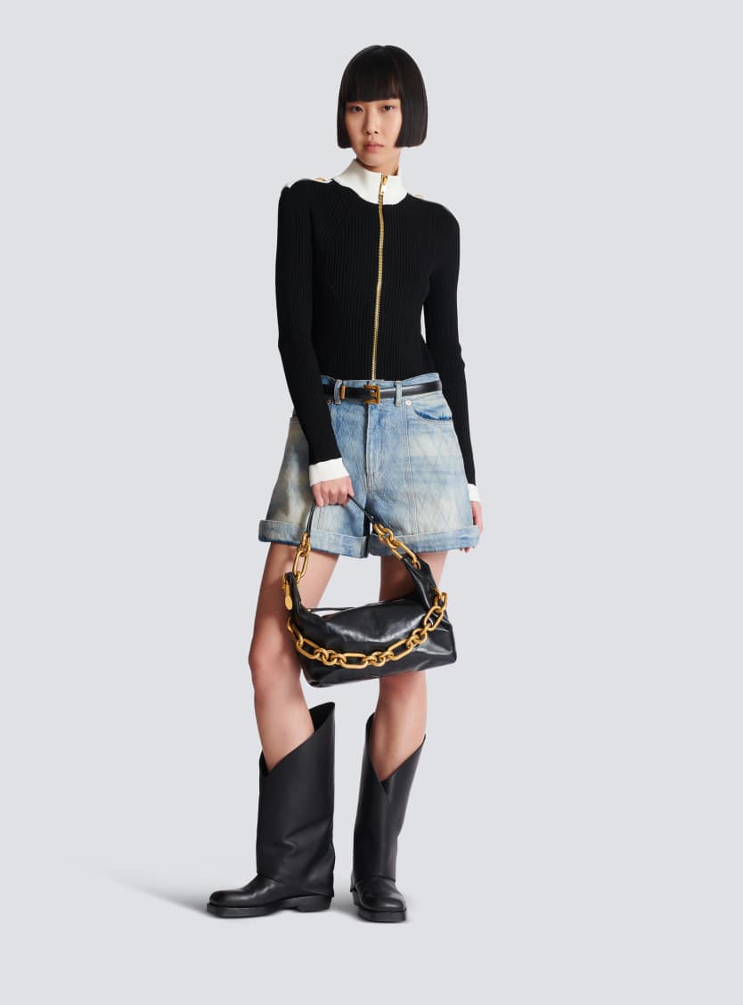Sync Medium bag in calfskin leather