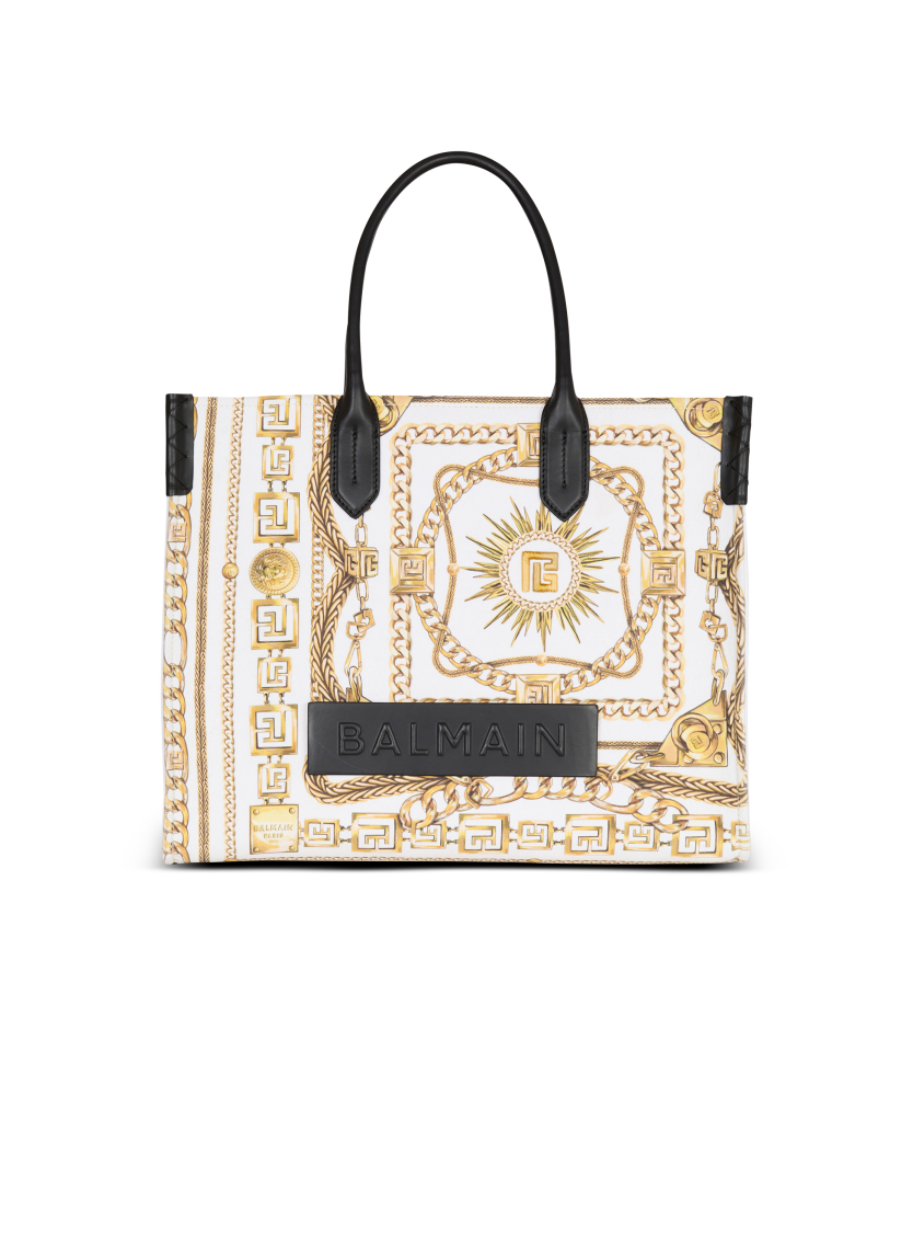 B-Army Medium tote bag in printed canvas