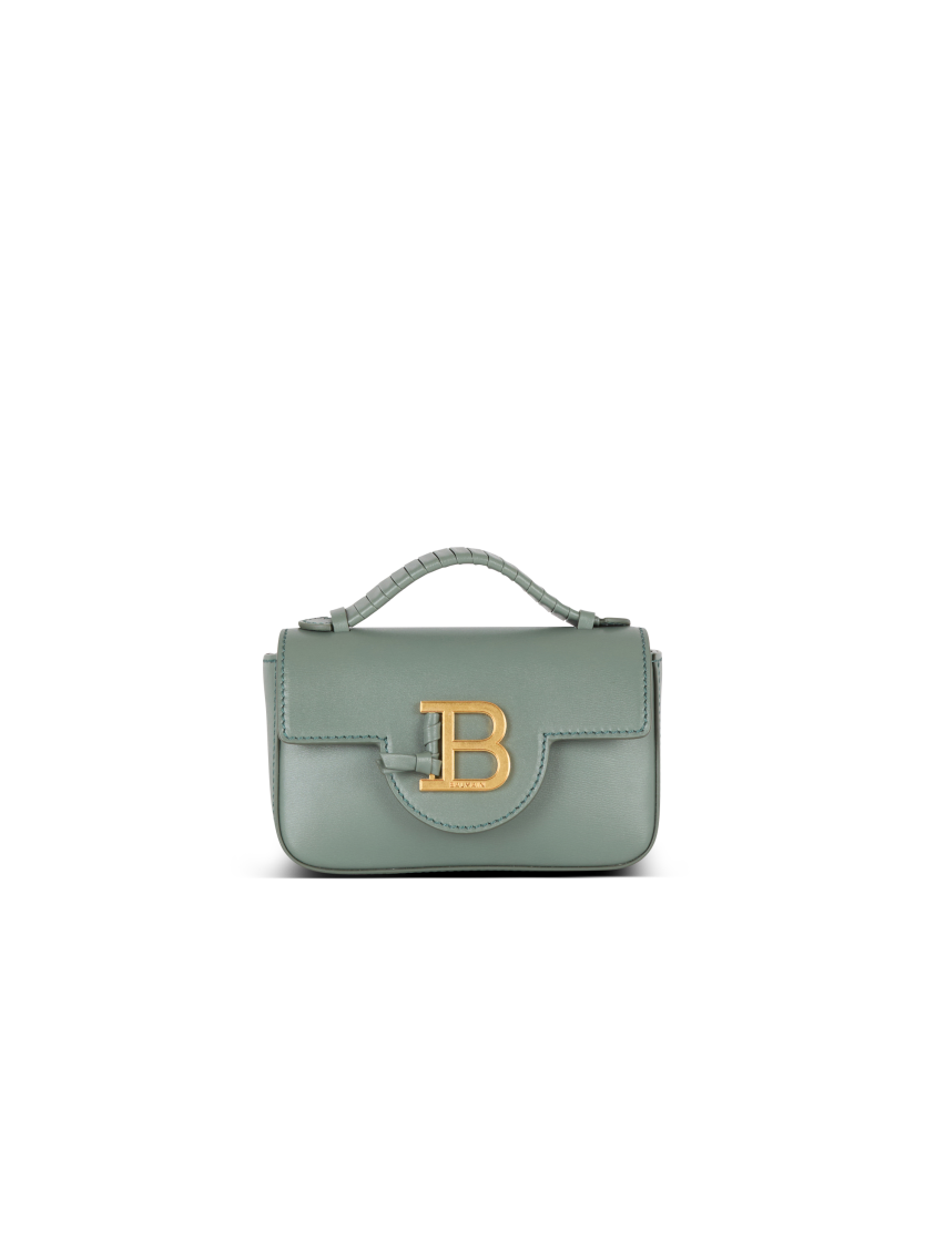 Grained calfskin B-Buzz 17 Mini bag