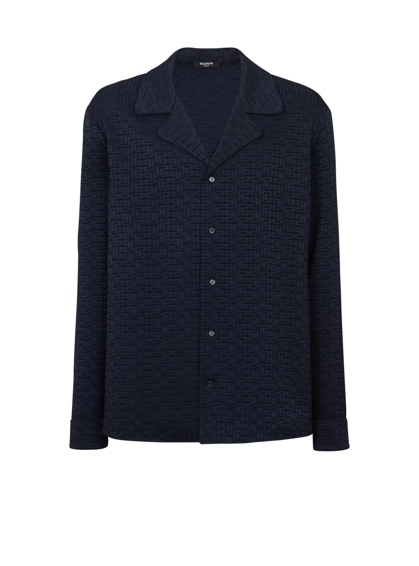 PB Labyrinth jacquard pyjama shirt