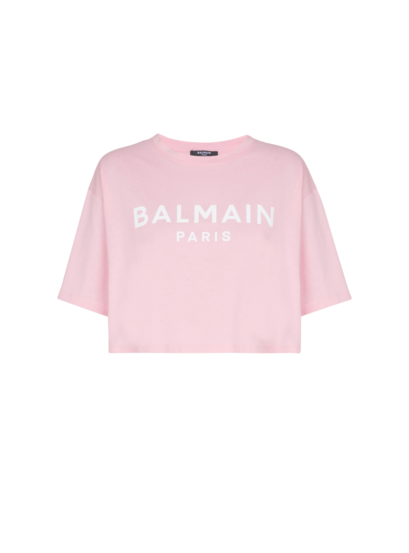 T-shirt with Balmain Paris print
