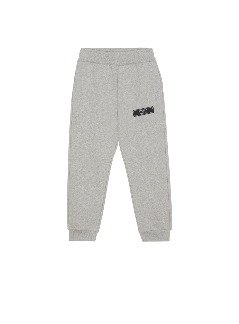 Joggers with Pierre Balmain label