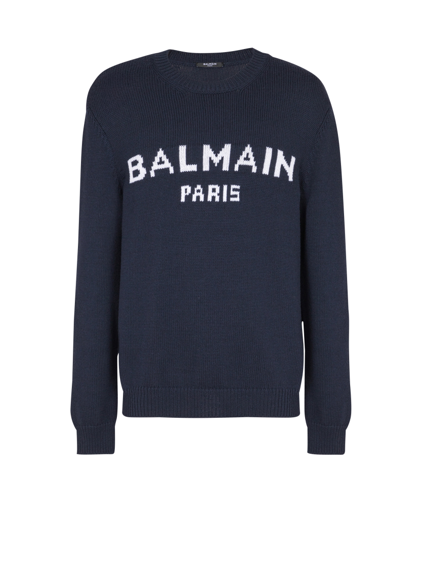 Wool Balmain Paris jumper