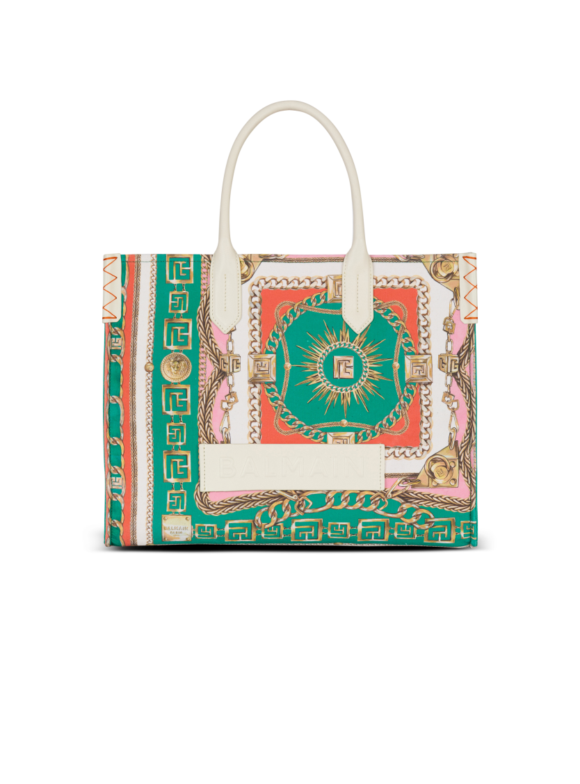 B-Army Medium tote bag in printed canvas