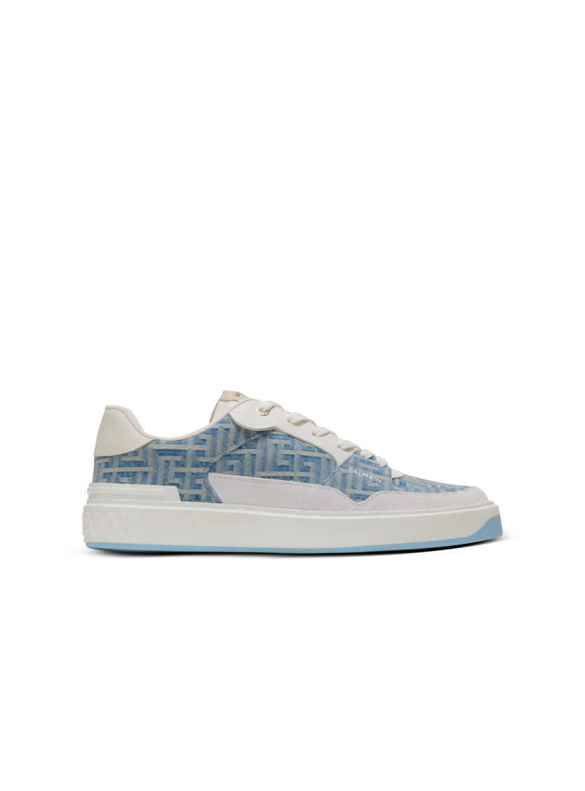 B-Court Flip sneakers in monogrammed denim